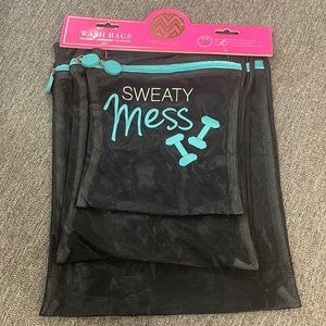 Macbeth Collection by Margaret Joseph’s Wash Bags (gym clothes inspired)